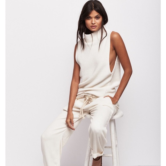 Free People rib tunic tank sweater XS - Picture 5 of 5